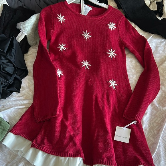 Tahari Other - Tahari Winter Sweater Dress & Leggings - S 7/8 NWT